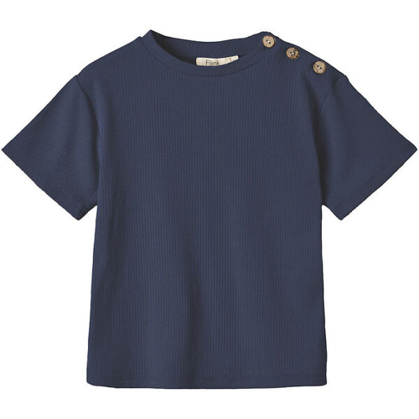 Fliink T-shirt - Rib - Kenna - Insignia Blue Fliink T-shirt - Rib - Kenna - Insignia Blue