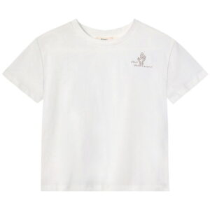 Fliink T-shirt - Sommer Cactus - Cloud Dancer