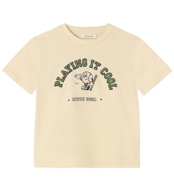 Fliink T-shirt - Sommer Cool - Sandshell