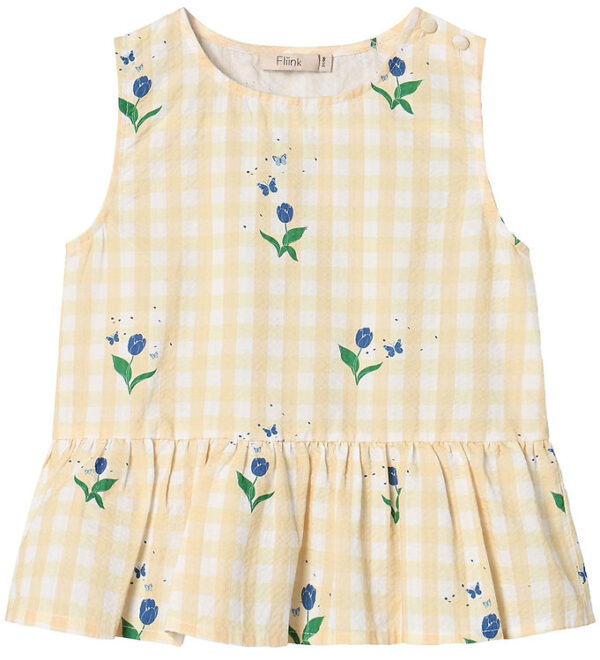 Fliink Top - Agnes - Sunlight Flower Aop