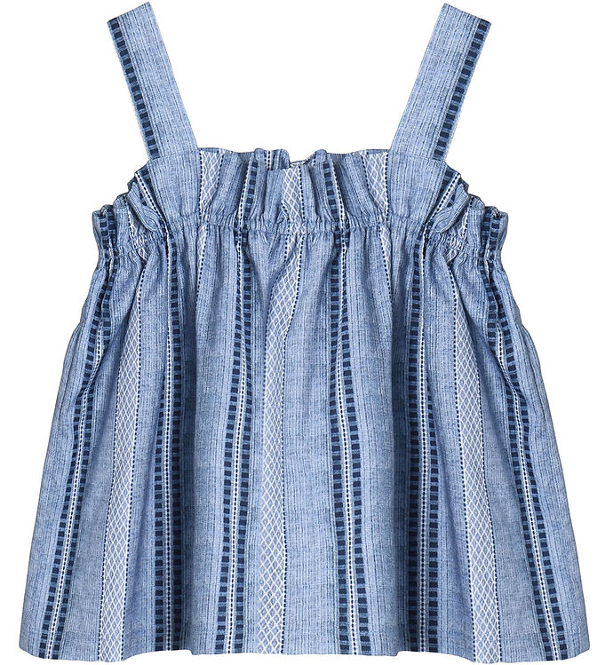 Fliink Top - Ruffle - Amie - Navy