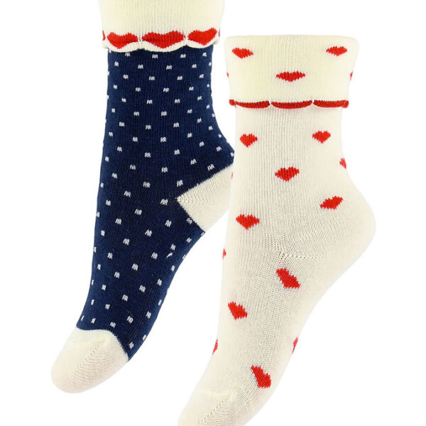 Flöss Strømper - 2-pak - Viola - Heart
