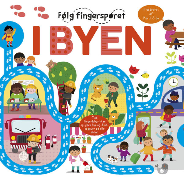 Følg Fingersporet: I Byen - Børnebog - Legekammeraten.dk