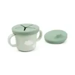 Foodie tud/snack kop sæt Croco Grøn