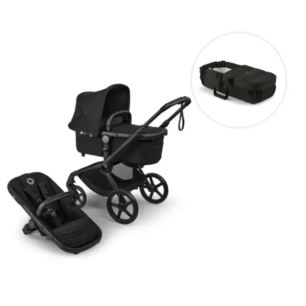 Fox 5 renew med babynest - Black