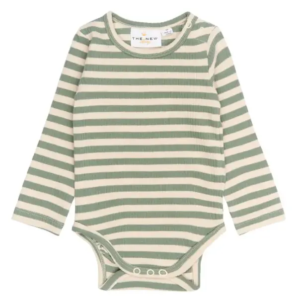 Fro Rib Body Langærmet - LILY PAD - 74