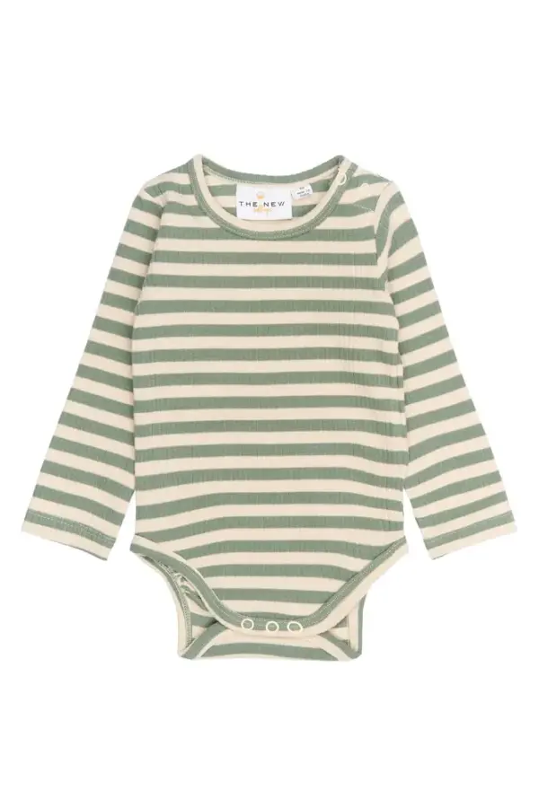 Fro Rib Body Langærmet - LILY PAD - 74