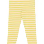 Fro Rib Leggings - Dusky Citron Striped - 104