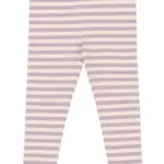 Fro Rib Leggings - Sea Fog Striped - 86
