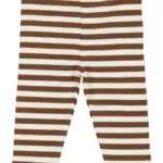 Fro Rib Leggings - Toffee striped - 68