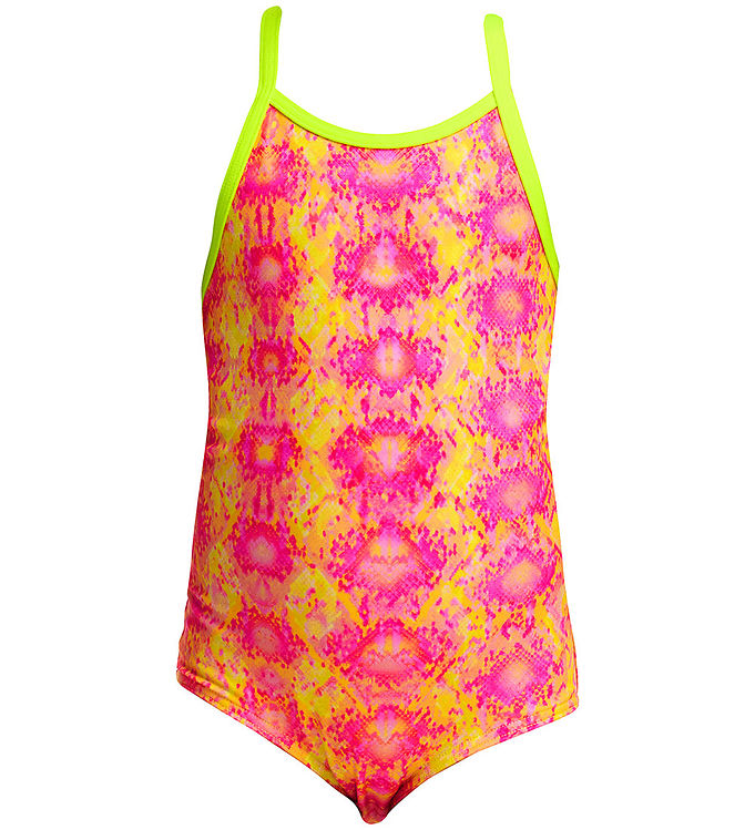 Funkita Badedragt - Printed One Piece - UV50+ - Poison Pink