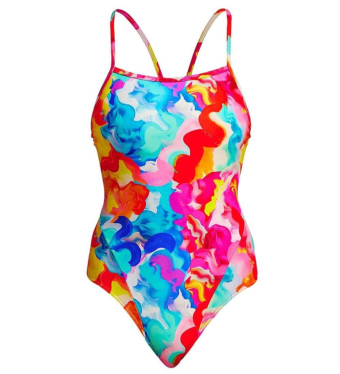 Funkita Badedragt - UV50+ - Single Strap - Messy Monet Funkita Badedragt - UV50+ - Single Strap - Messy Monet
