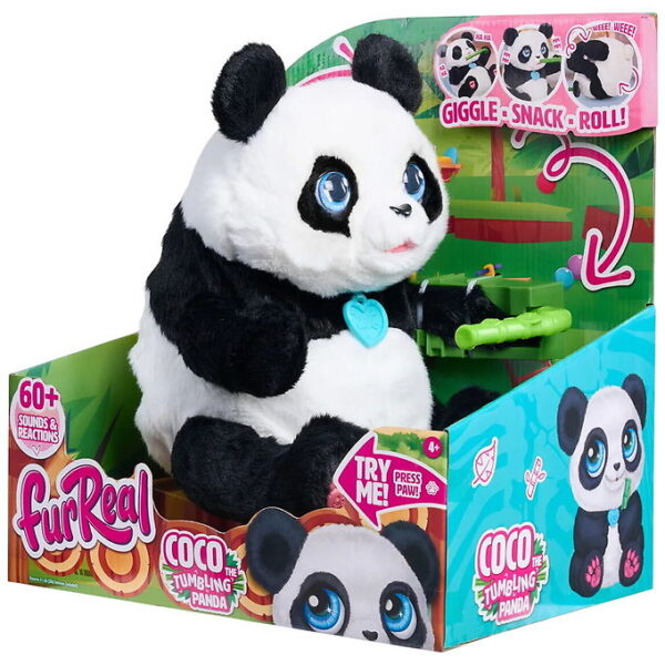 FurReal Interaktiv Bamse - Coco The Tumbling Panda