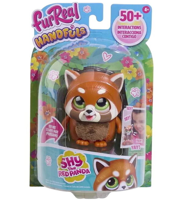 FurReal Interaktiv Bamse - Handfuls - Red Panda