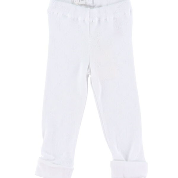 GANT Leggings - Pointelle - Hvid