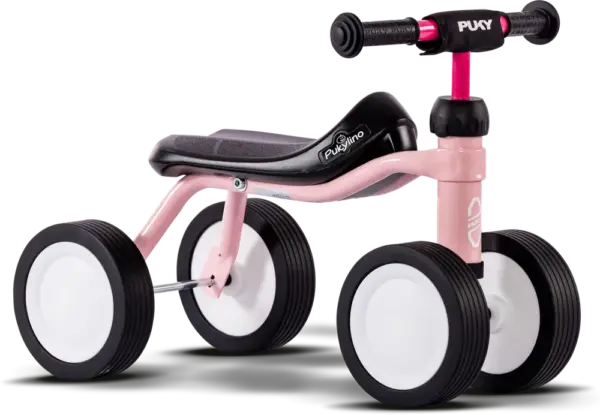 Gåcykel - PUKYLINO retro rosé