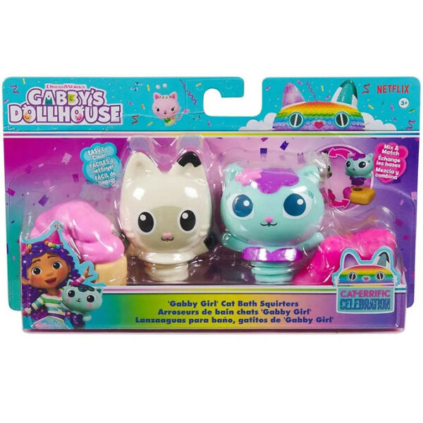 Gabby's Dollhouse Badelegetøj - Cat Bath Squirters