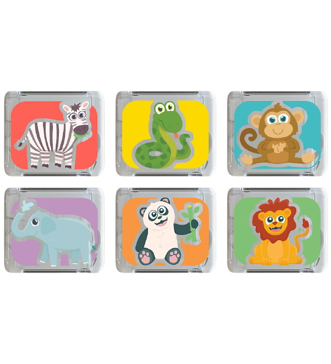 Glo Pals Sansekuber m. Lys - 6 Stk. - Zany Zoo Glo Pals Sansekuber m. Lys - 6 Stk. - Zany Zoo