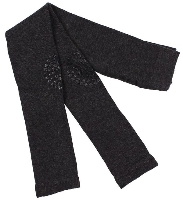 GoBabyGo Kravleleggings - Mørk Gråmeleret GoBabyGo Kravleleggings - Mørk Gråmeleret