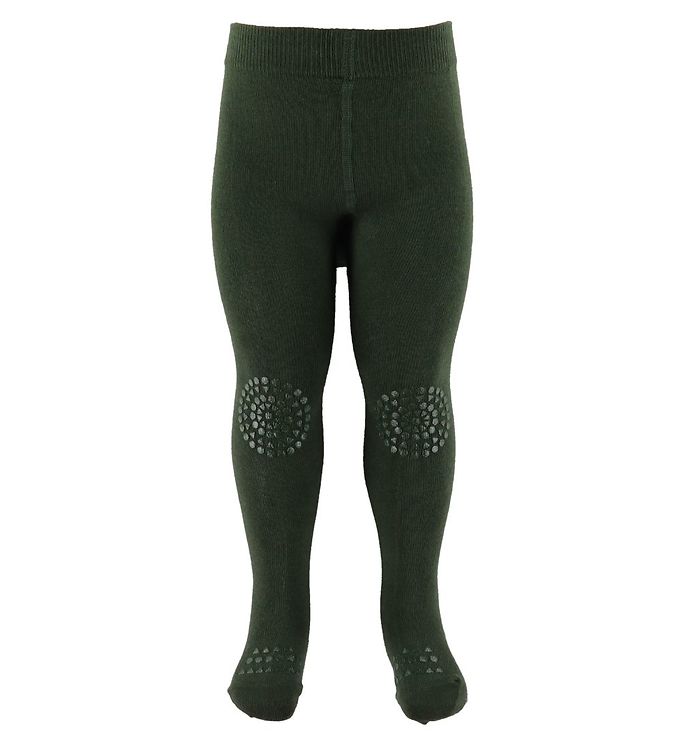 GoBabyGo Skridsikre Strømpebukser - Forrest Green GoBabyGo Skridsikre Strømpebukser - Forrest Green