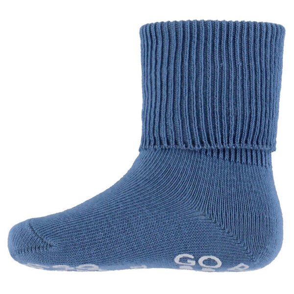 GoBabyGo Skridsikre Strømper - Demin Blue GoBabyGo Skridsikre Strømper - Demin Blue