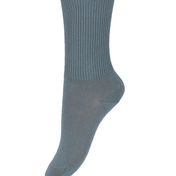 GoBabyGo Strømper - Non Slip Socks - Dusty Blue GoBabyGo Strømper - Non Slip Socks - Dusty Blue