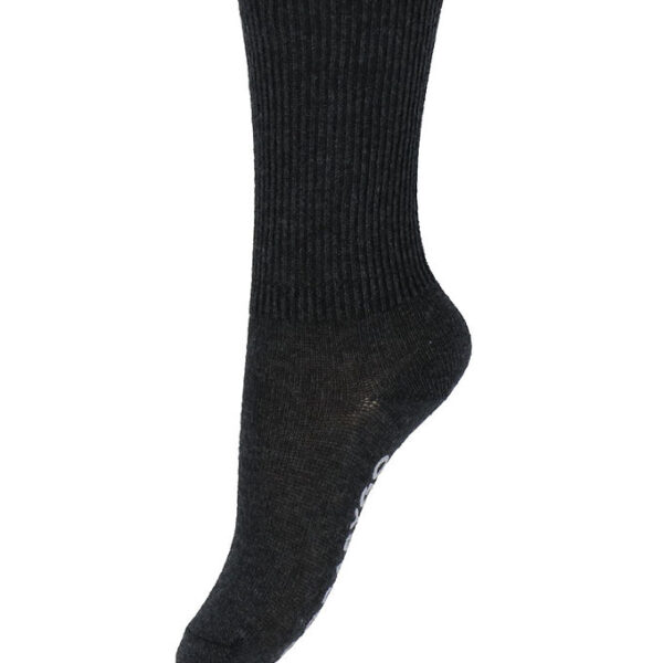 GoBabyGo Strømper - Non-Slip socks - Dark Grey Melange GoBabyGo Strømper - Non-Slip socks - Dark Grey Melange