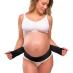 Graviditets støttebælte, sort L/XL