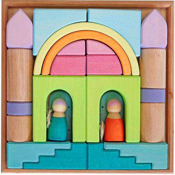 Grimms Trælegetøj - Building World - Cloud Play