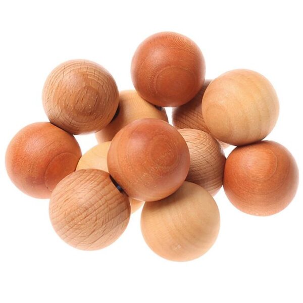 Grimms Trælegetøj - Kuglerangle - Natur