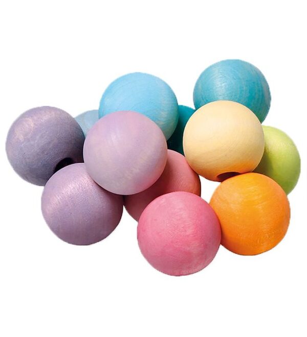 Grimms Trælegetøj - Kuglerangle - Pastel Grimms Trælegetøj - Kuglerangle - Pastel