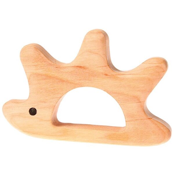 Grimms Trælegetøj - Rangle - Pindsvin - Natur