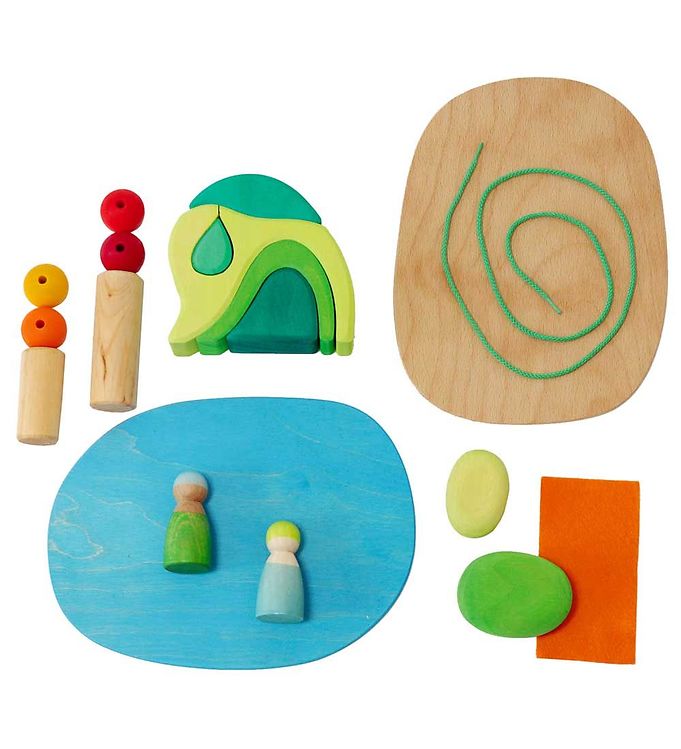 Grimms Trælegetøj - Small World Play In The Woods Grimms Trælegetøj - Small World Play In The Woods