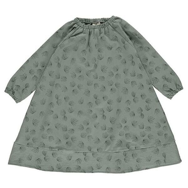 Gro Kjole - Fijle - Grey Green Gro Kjole - Fijle - Grey Green