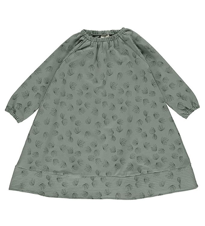 Gro Kjole - Fijle - Grey Green Gro Kjole - Fijle - Grey Green