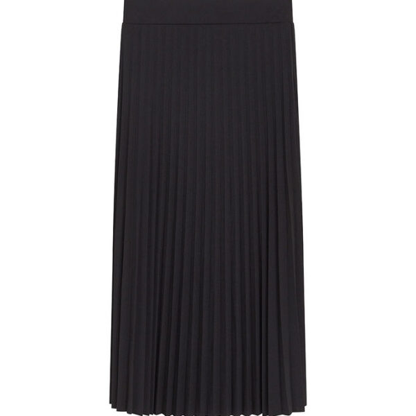 Grunt Nederdel - Plissé - GrHanne - Sort
