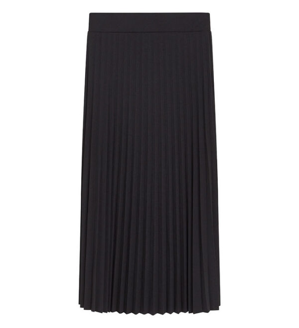 Grunt Nederdel - Plissé - GrHanne - Sort Grunt Nederdel - Plissé - GrHanne - Sort