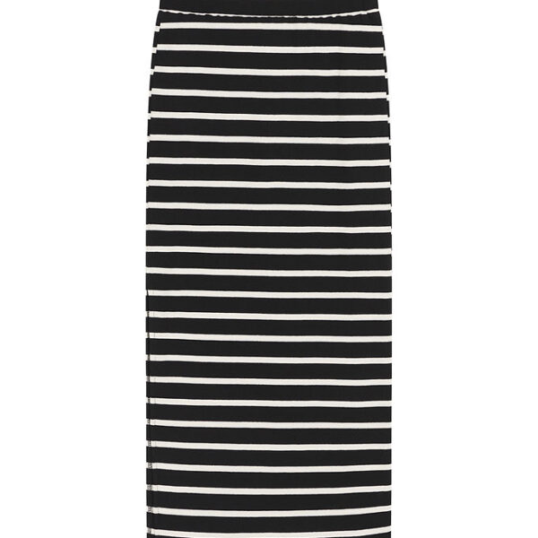 Grunt Nederdel - Rib - GrChili - Sort Grunt Nederdel - Rib - GrChili - Sort