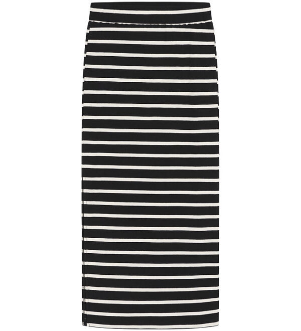 Grunt Nederdel - Rib - GrChili - Sort Grunt Nederdel - Rib - GrChili - Sort