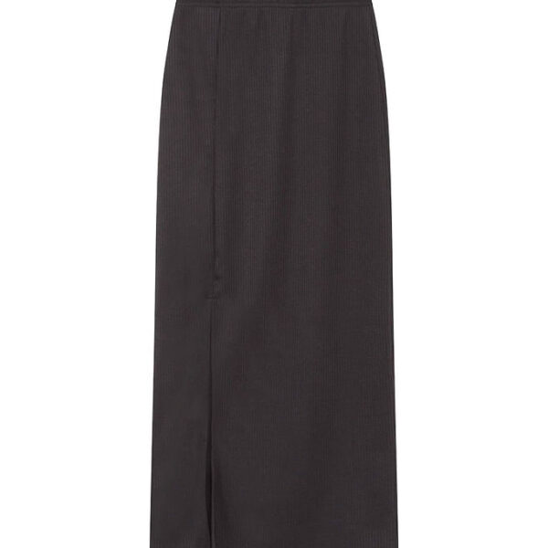 Grunt Nederdel - Rib - Musti - Sort