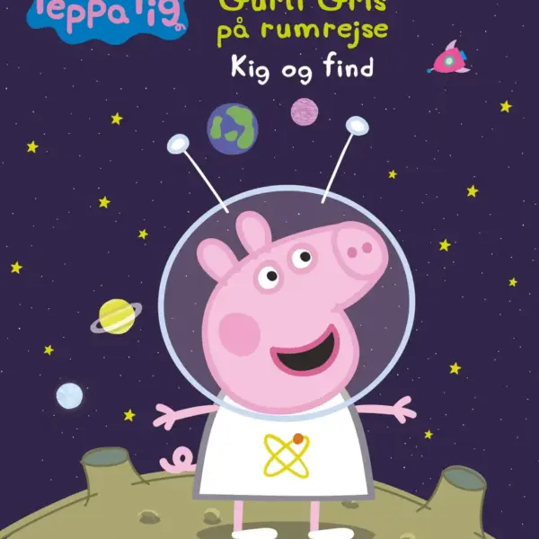 Gurli Gris på rumrejse - Kig og find