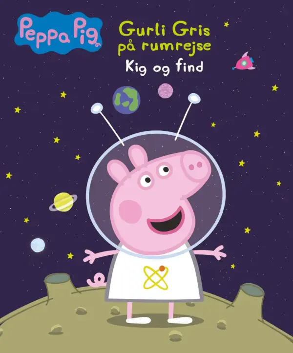 Gurli Gris på rumrejse - Kig og find