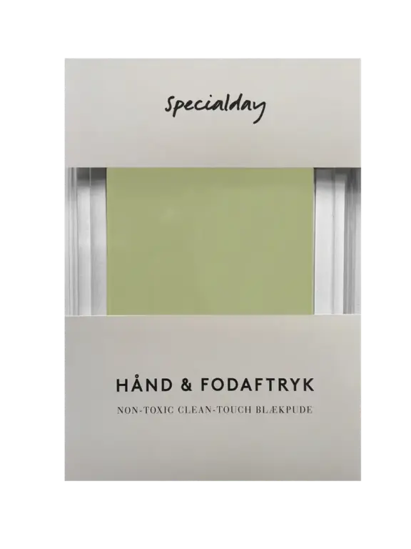 Hånd og fodaftryk GRØN