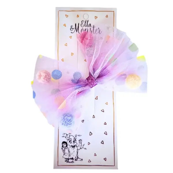Hårclips Big Party Bow Purple