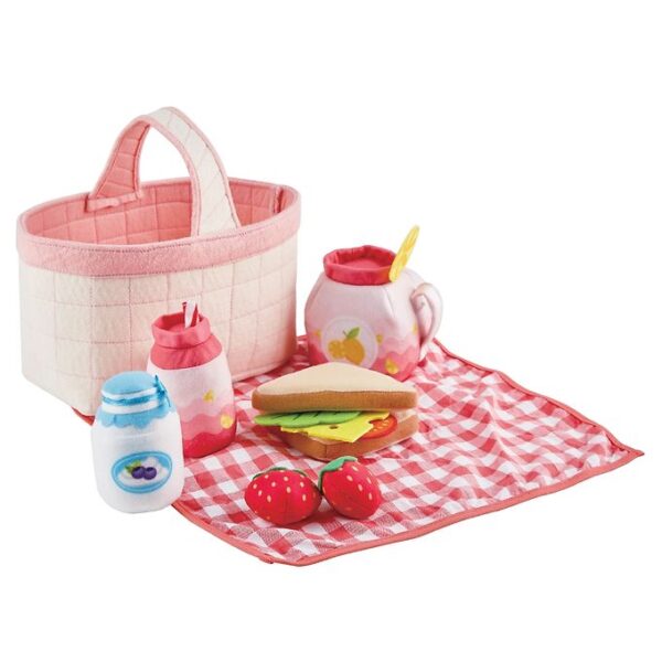 Hape Legemad - 12 dele - Picnic Kurv