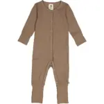 Heldragt med fødder - Walnut - 68