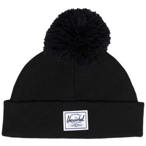 Herschel Hue - Strik - Baby Pom - Sort