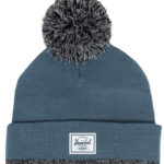 Herschel Hue - Strik - Elmer Stripe Pom - Steel Blue