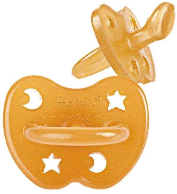 Hevea Anatomisk Sut - Stjerne/Måne