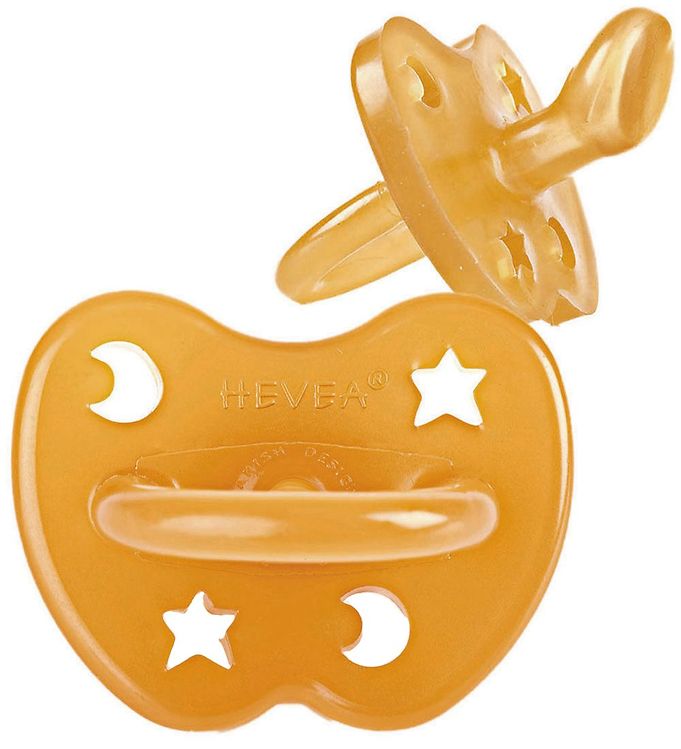 Hevea Anatomisk Sut - Stjerne/Måne